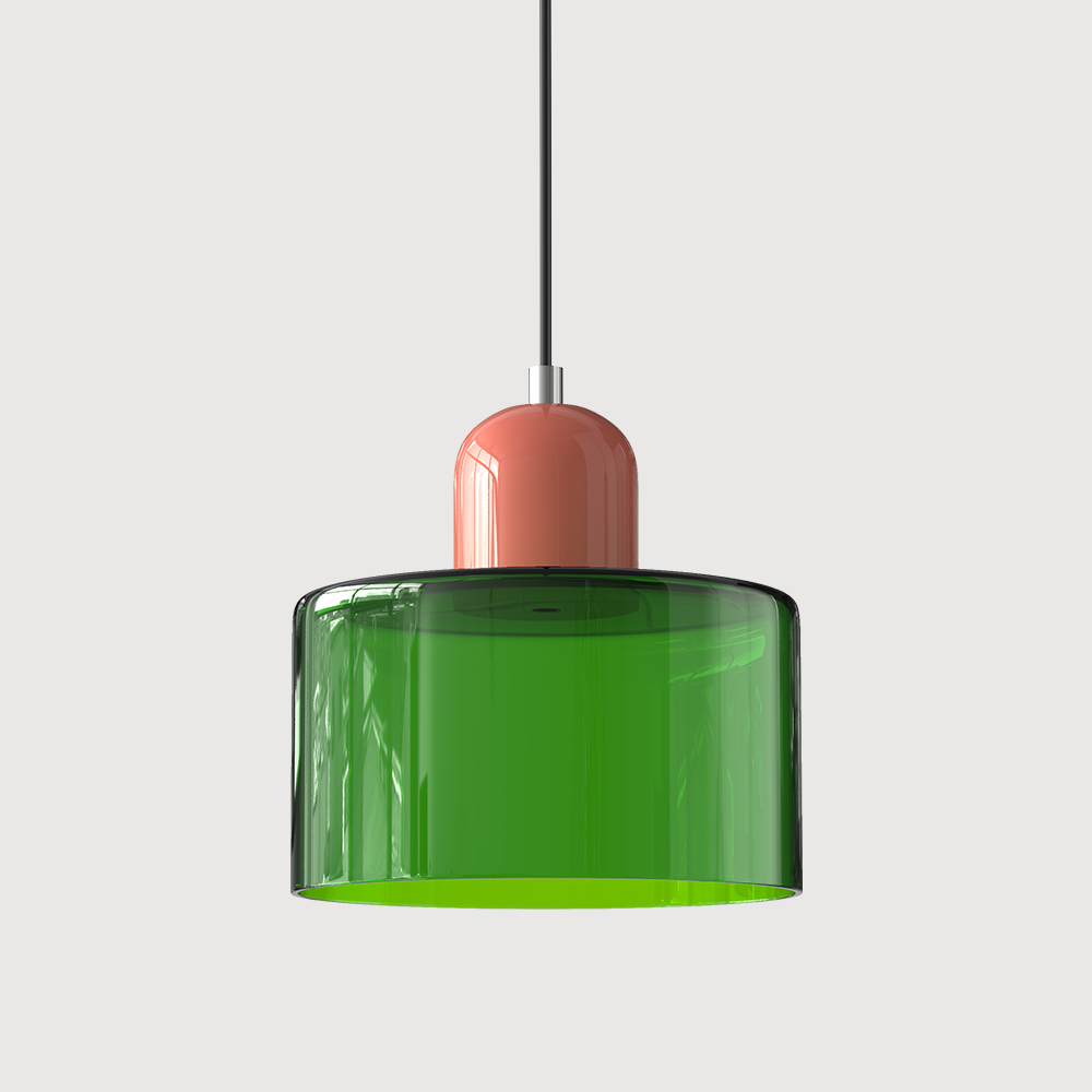 Bauhaus Pendant Light | Geometric Glass Design, Modern Kitchen Pendant Lighting 15