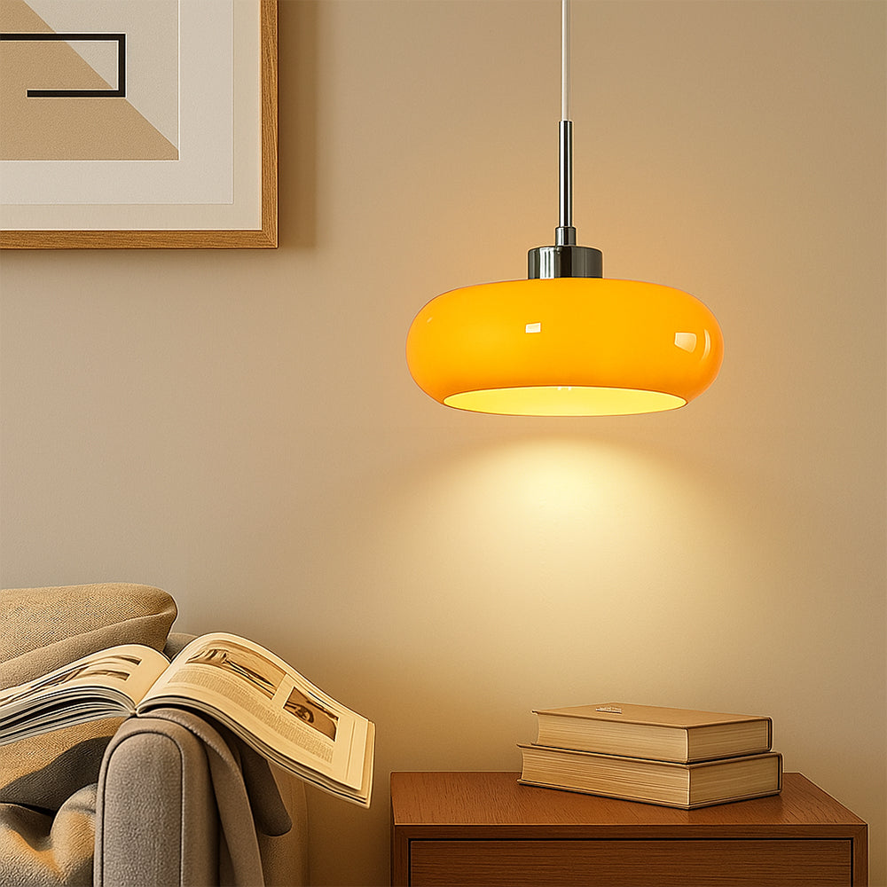 Breeza Pendant Light | Glass, Adjustable Height for Kitchen Pendant Lighting 3