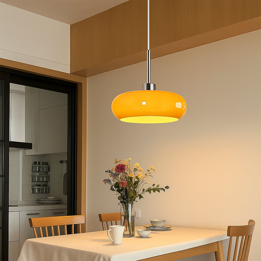 Breeza Pendant Light | Glass, Adjustable Height for Kitchen Pendant Lighting 4