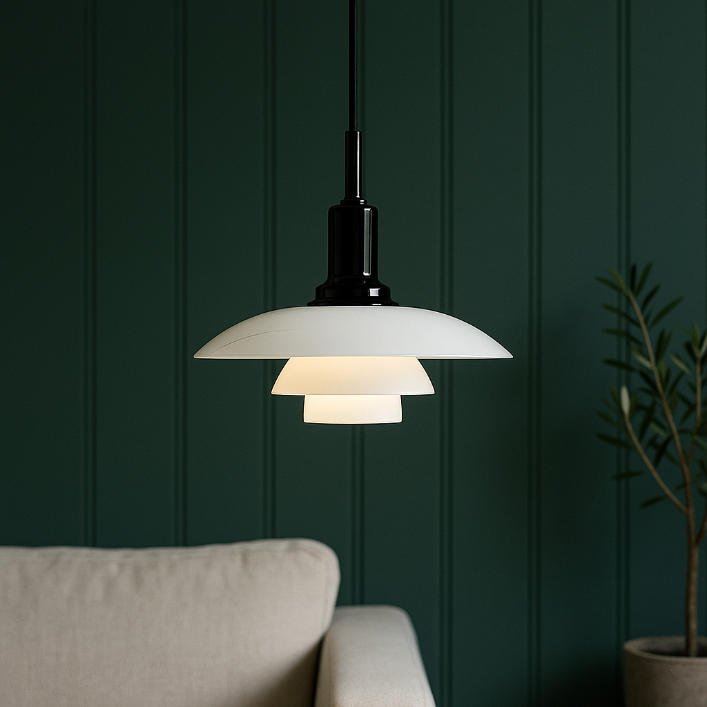 Dazzle Pendant Light | Scandinavian Glass, Adjustable Height 5
