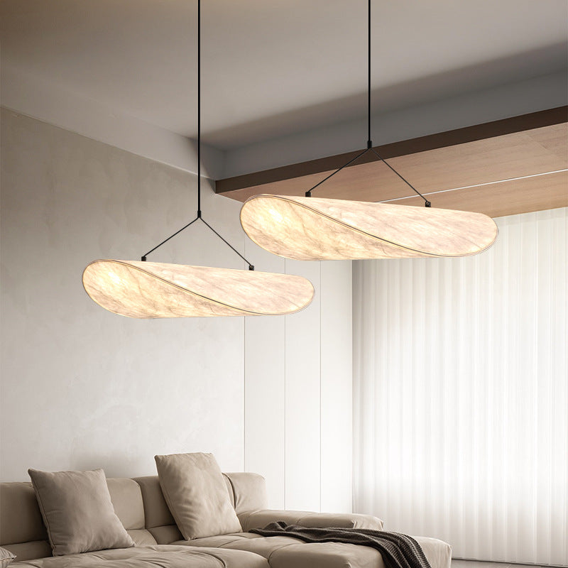 Javari Black Pendant Light | Silk Shade, Minimalist Design 6