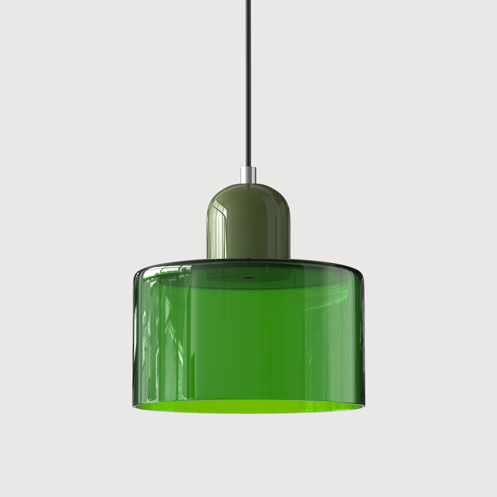 Bauhaus Pendant Light | Geometric Glass Design, Modern Kitchen Pendant Lighting 11