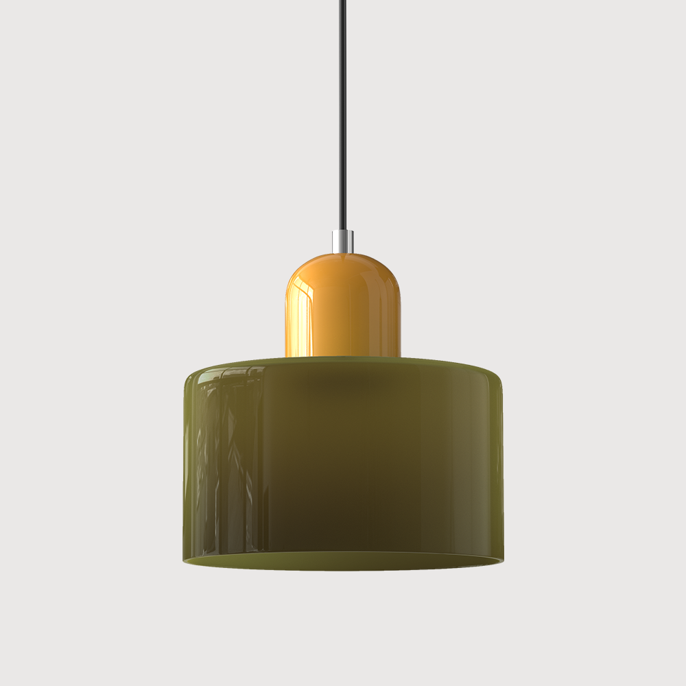 Bauhaus Pendant Light | Geometric Glass Design, Modern Kitchen Pendant Lighting 9