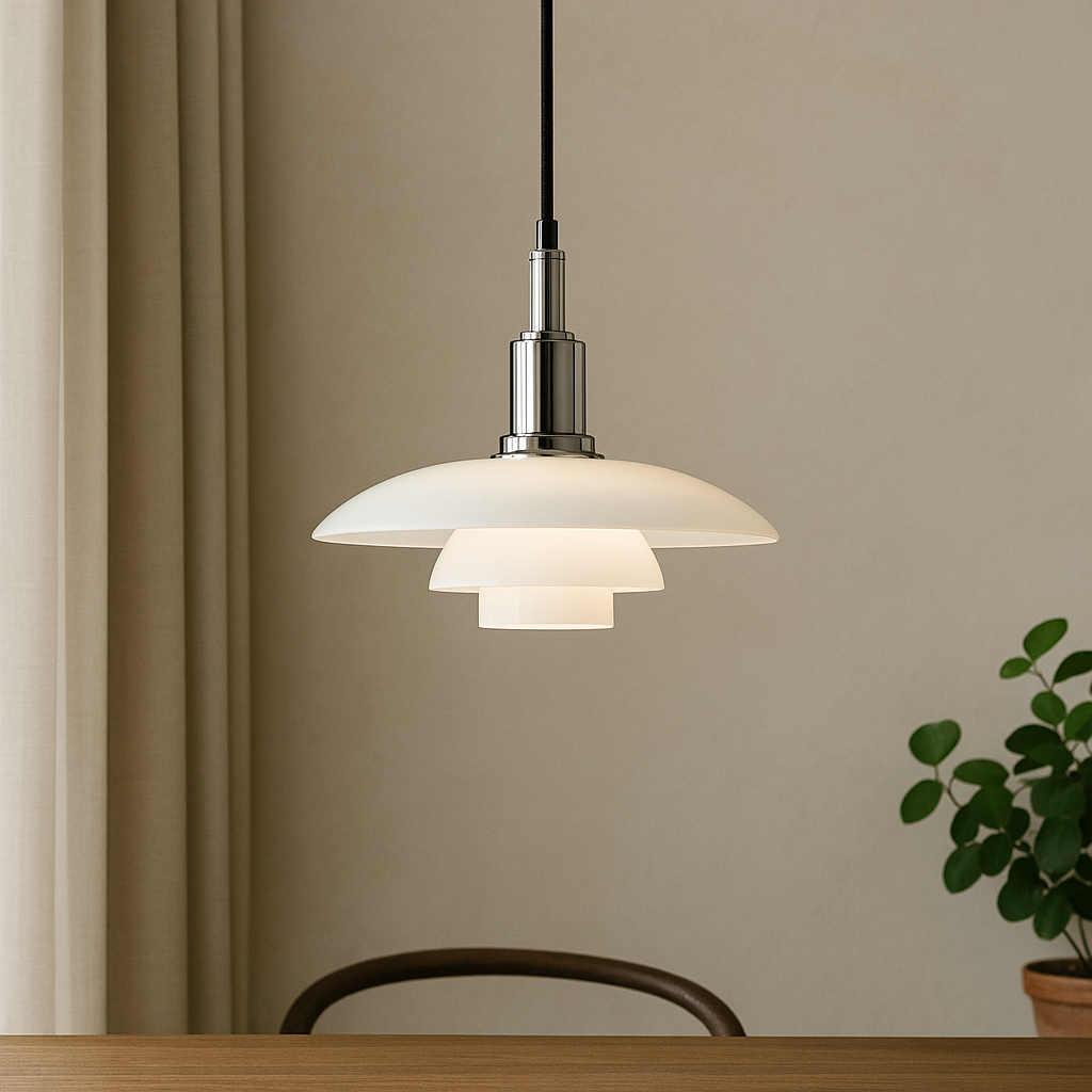 Dazzle Pendant Light | Scandinavian Glass, Adjustable Height 1
