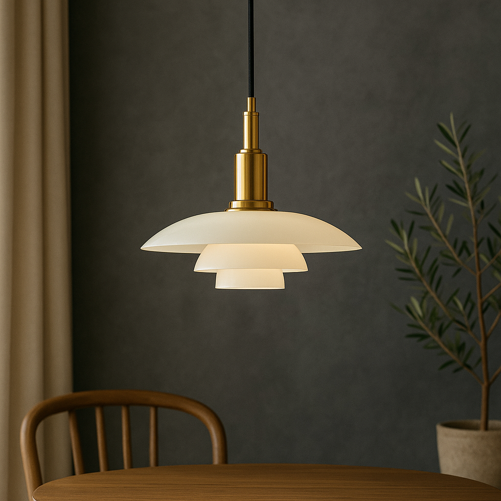Dazzle Pendant Light | Scandinavian Glass, Adjustable Height 4