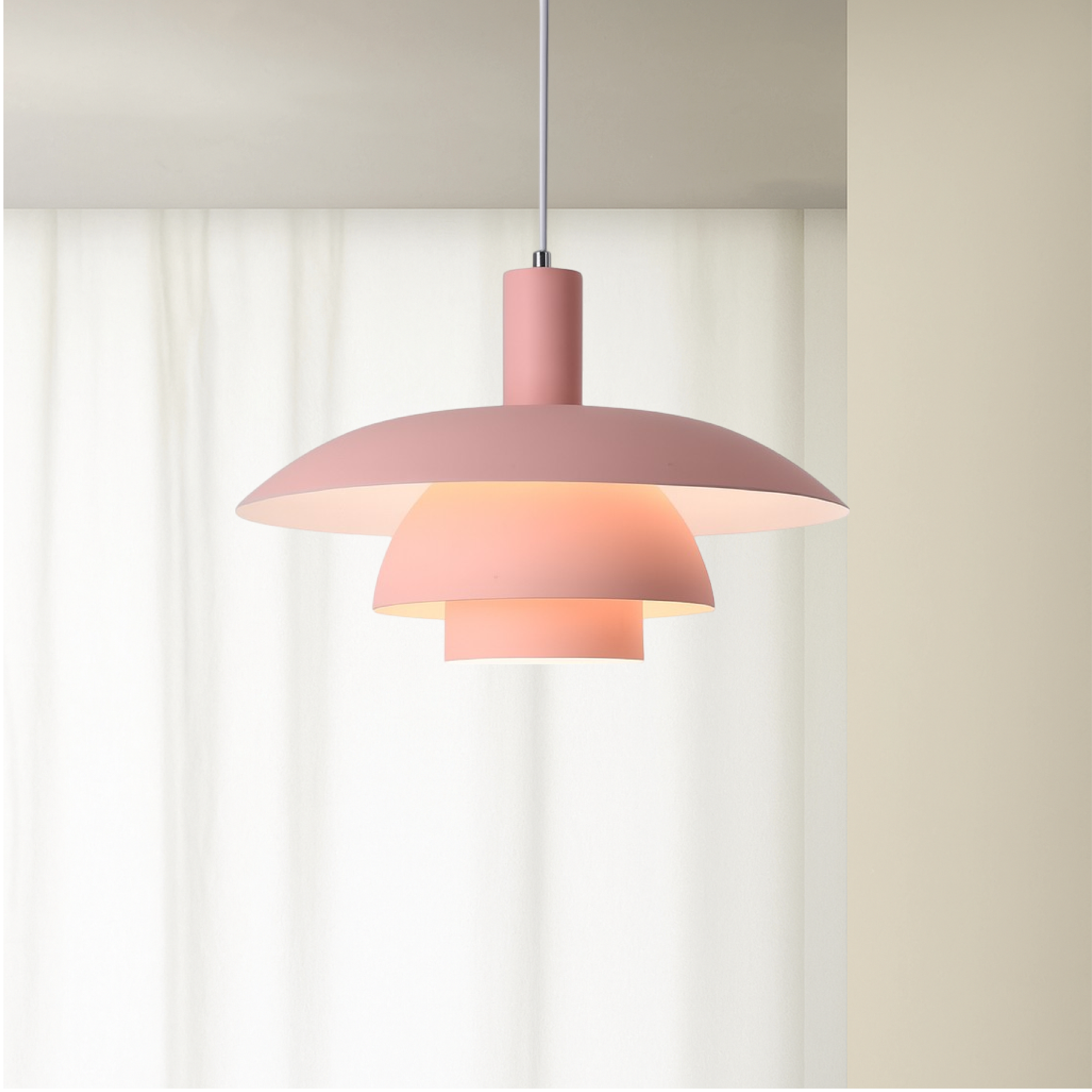 Iris Black Pendant Light | Scandinavian Design, LED 13