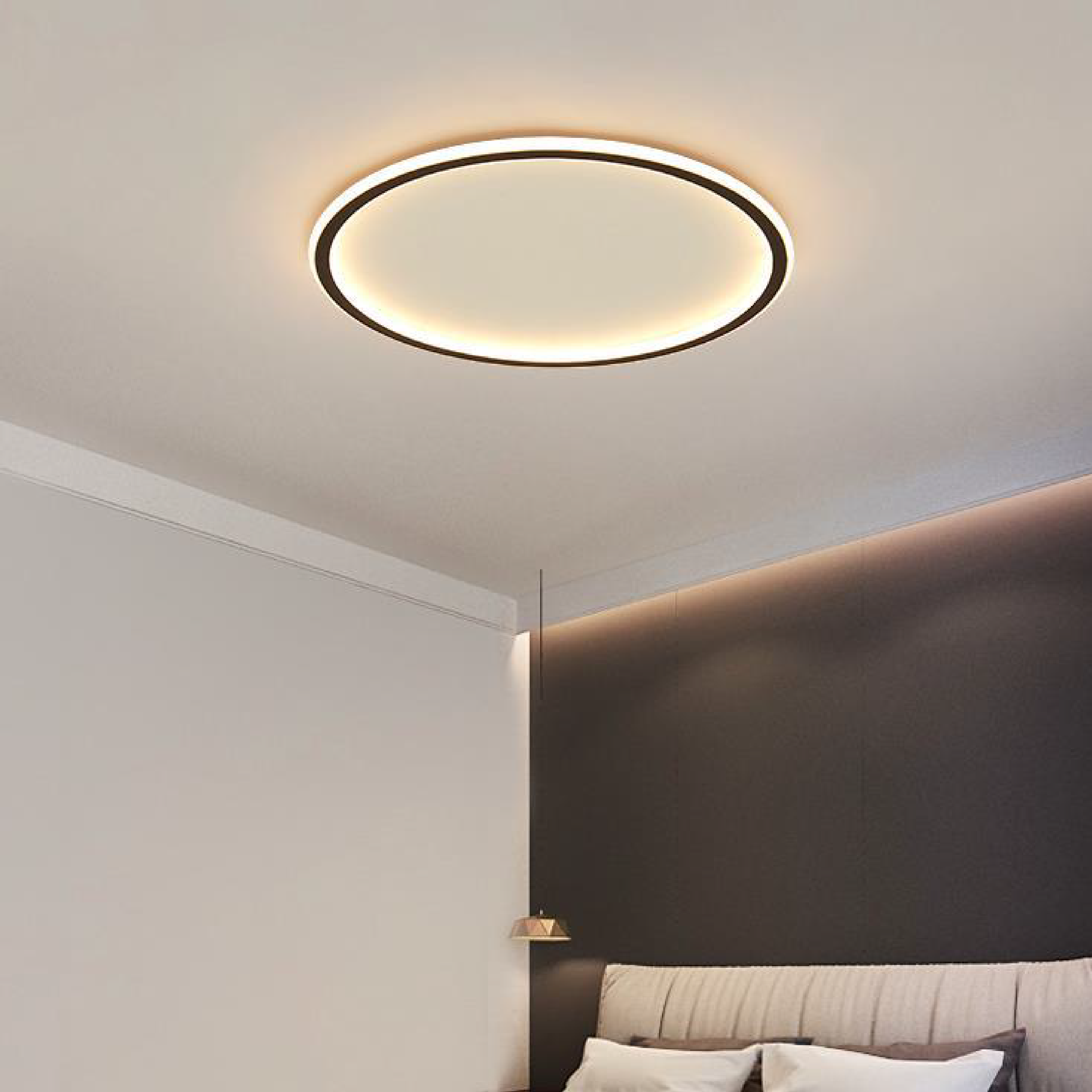 Mysa Flush Mount Ceiling Light | LED Fixture, Scandinavian Design 5