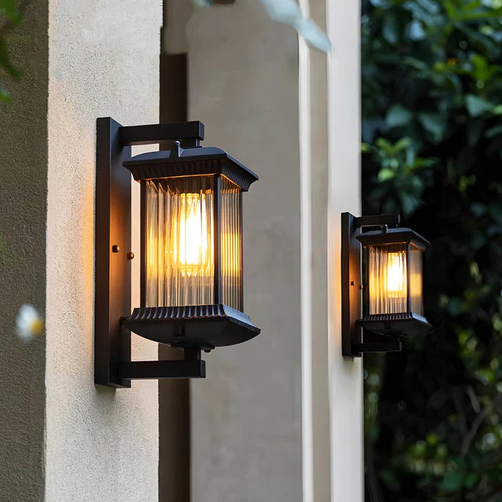 Pavo Outdoor Wall Light | Elegant Lantern Design, Weather-Resistant 1
