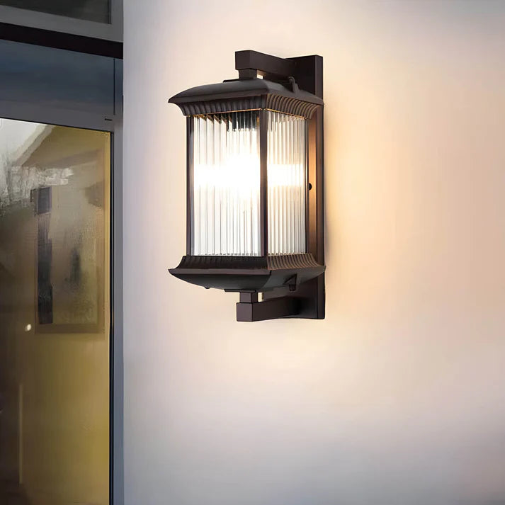 Pavo Outdoor Wall Light | Elegant Lantern Design, Weather-Resistant 2